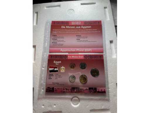Het Midden-Oosten | De munten van Egypte | Kleine muntset Egypte