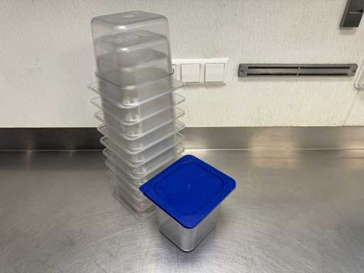 Carlisle - GN 1/6-150 - Kunststof Gastronormbak met deksel