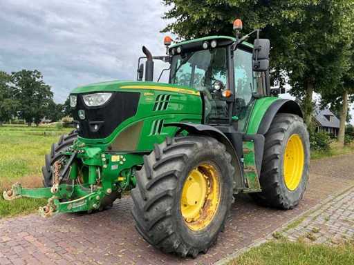 Trattore agricolo John Deere 6155 M PowerQuad a trazione integrale 2018