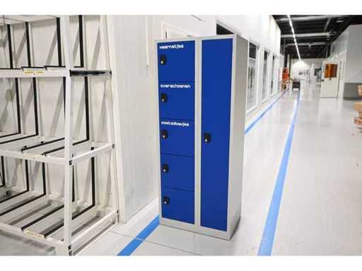 Manutan 2-Piece Locker Cabinet