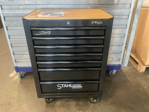 Stahlwerk SW7 befüllter Werkzeugwagen