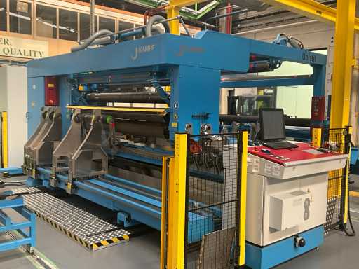 2020 J. KAMPF Unislit II 625 Découpeuse unilit avec accessoires