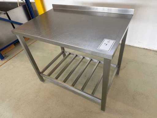 Roestvrijstalen werktafel