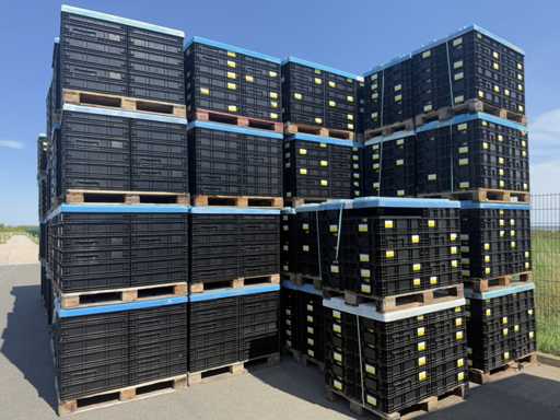  RL- KLT Lot Boîtes en plastique