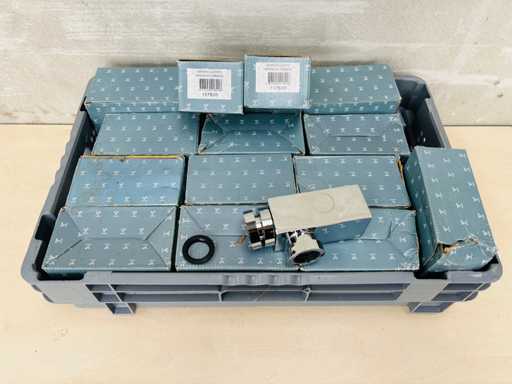 VALENTIN (X25) - Messing sifon - kubisch model 