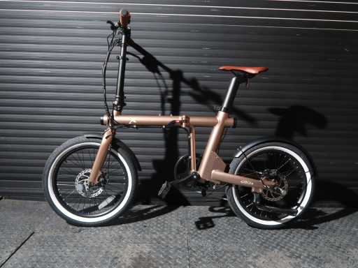 Exxite XS Folding Bike Copper 36V10,5AH Battery 