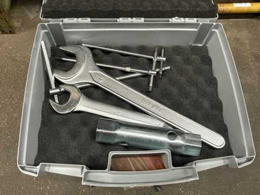 Small hand tools in case