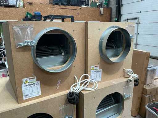 Luftventilator 1500m³/h Lüftungsboxen (2x)