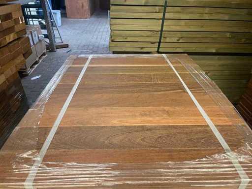 Ipé Country Grade - Planed plank - 650-950x90x27mm (432x)