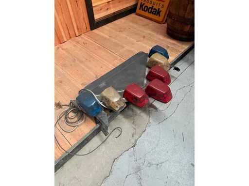 Girophare de voiture de police américaine - Decorative object