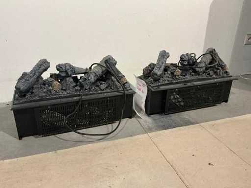 Dimplex Cassette 600 Cheminée (2x)