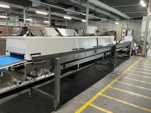 Moving ticket conveyor belt