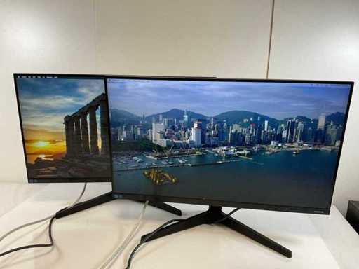 Samsung (F27T370FWR) 27", 1920x1080 (FHD) Monitory IPS (2x)