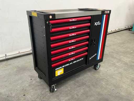 KraftMüller KM-7/7 kingsize edition Tool trolley 261 pcs