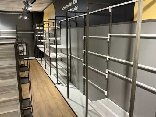 Gondel - Wandregal, 14 Meter