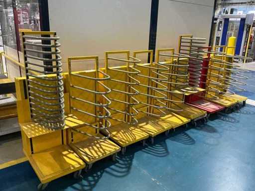 Carros de almacenamiento (9x)