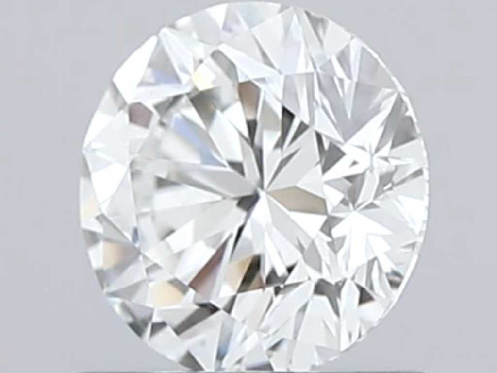 Diamant - 0,51 karaat briljant diamant (GIA gecertificeerd)