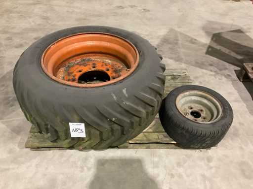 Roata agricol? dubl? Trelleborg 404