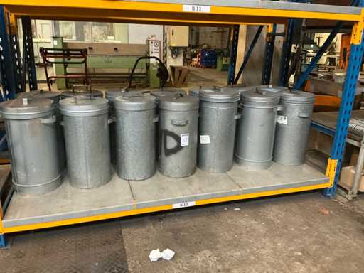 Partij Galva afvalemmers