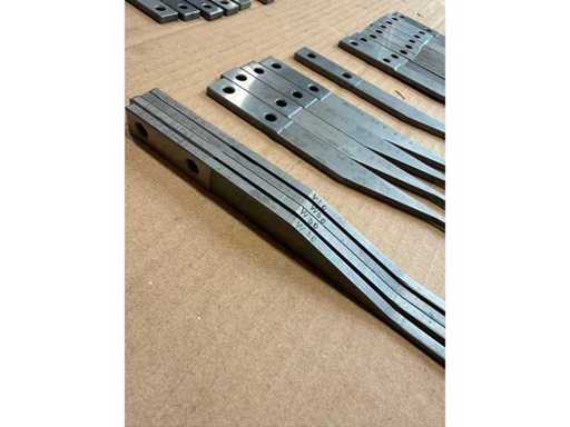 Huennema + WGW + TGW - Cuchillos ranurados Div. - SET - Agujas de broche 23 piezas