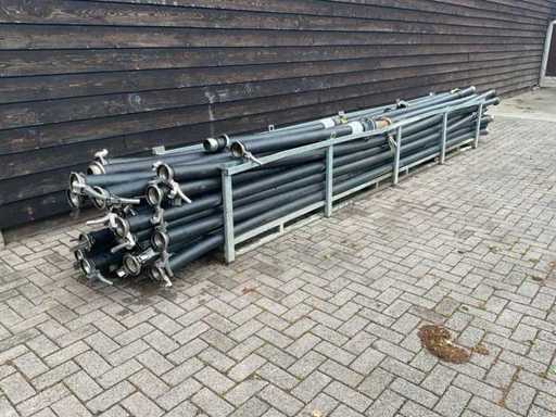 Țeavă de scurgere HDPE Țeavă și furtun Bauer (34x)