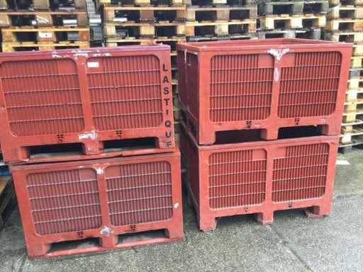 Transportkist kunststof (4x)