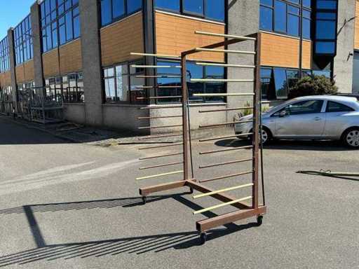 Drying trolleys (2x)