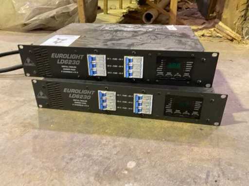 Behringer Eurolight LD6230 Dimmer Pack (2x)