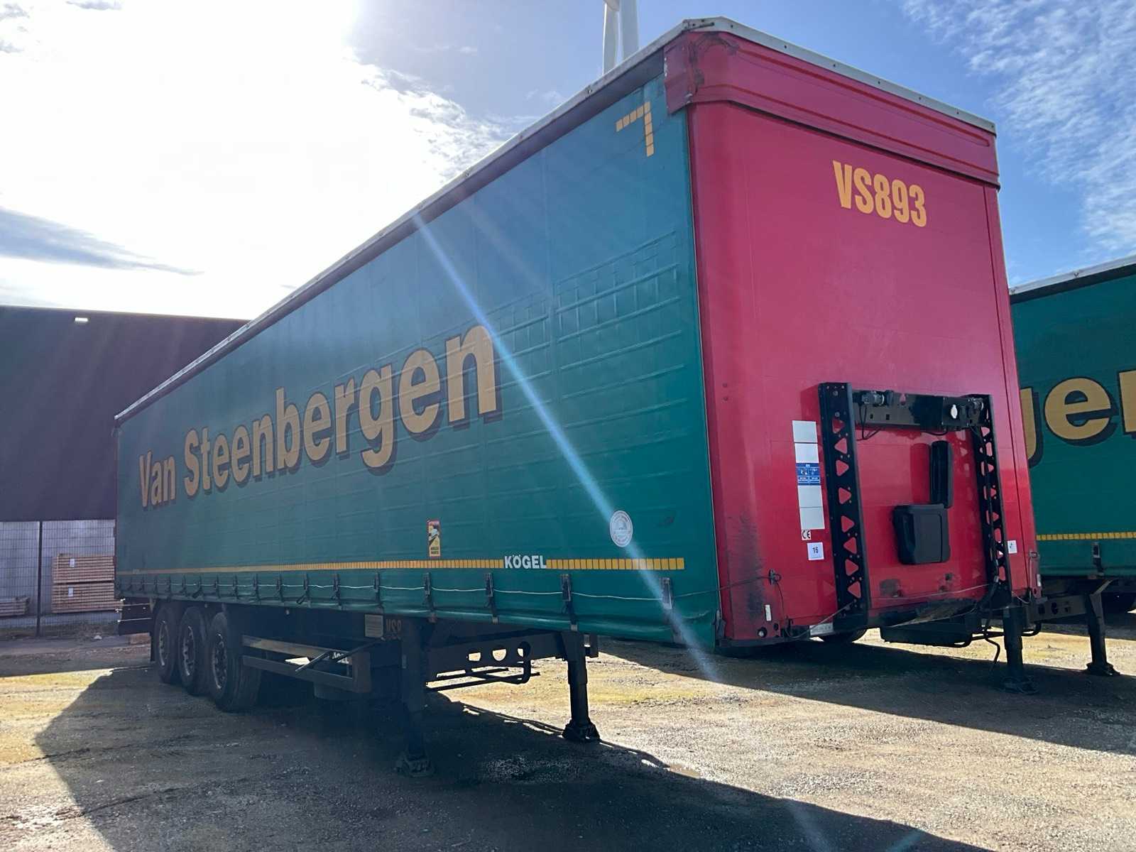 2019 KÖGEL SN 24 Curtainsider-Sattelauflieger