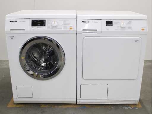 Miele W Classic Wasmachine & Miele T Classic Wasdroger
