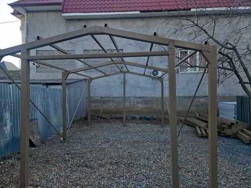 EMANUEL - Car Garage Metal Condtruction - Steel construction