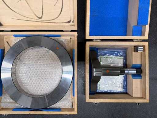 Preisser - 3-Punkt-Innenmessschraube 200–225 mm mit Einstellring