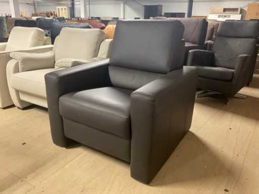 Moris Lederen fauteuil