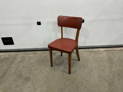 Fauteuils de restaurant en cuir synthétique (17x)