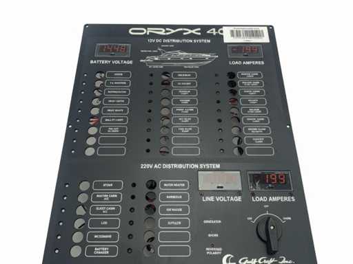 Nava Gulf Oryx 40 AC | Tabou de distribuție DC 12V | 230V-020-4600-0