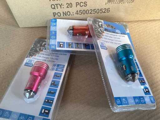 Încărcător auto Q-link USB (55x)