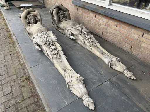 Skulptur (2x)