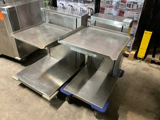 Baskets stacking trolley