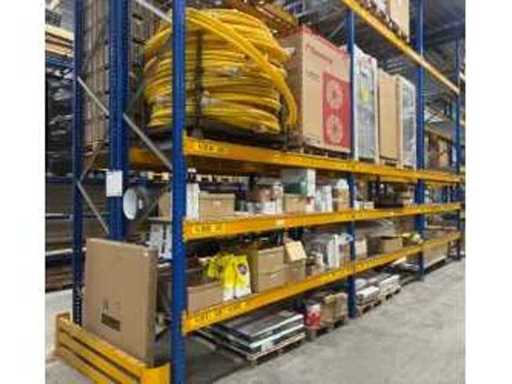 Excess installation materials