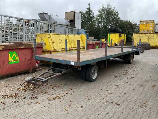 1999 Van Werven 2-A LBW Wagon platformowy