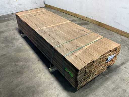 Limbă și canelură Douglas Plank - 300x15x2,2 cm (100x)