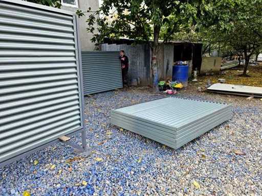 EMANUEL STEEL SHEET PANEL Steel sheet panel (10 pcs)