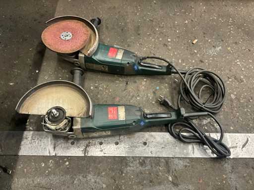 Metabo WX 21-230 Angle grinder (2x)