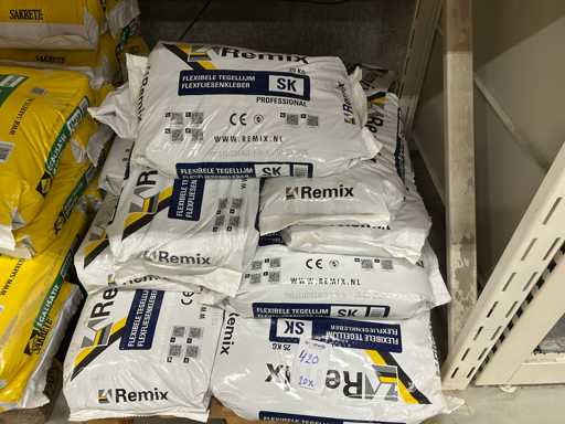 Remix Flexible Tile Adhesive 25kg (20x)