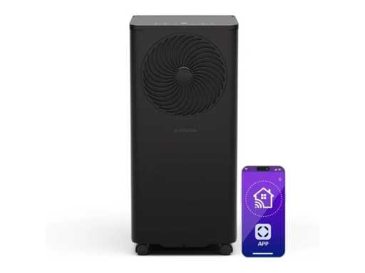 Aero Ring 9k Climatiseur Mobile Intelligent 9 000 Btu Pour Max. 31 M²