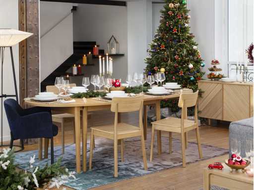 Chaise en chêne - Bois clair (x5)