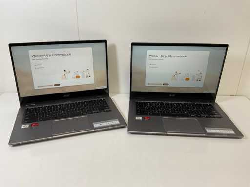 Acer CP514-1W 13.5", AMD Athlon Silver 3050C, 8 GB RAM, 64 GB SSD TouchScreen ChromeBooks (2x)