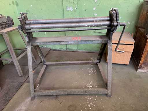  Plattenwalzmaschine (manuelle Gleitwalze)