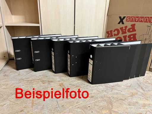 Cartella fascicolare, nera (25 pezzi)