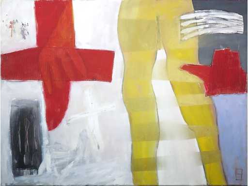 Philip Vencken - tehnică mixtă pe pânză